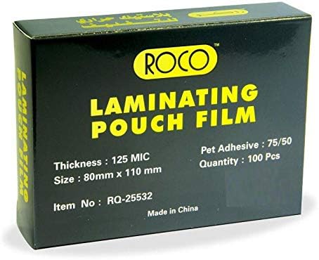 Laminating pouch film, Roco price in Saudi Arabia | Amazon Saudi Arabia ...