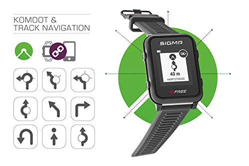 iD.FREE GPS multisporthorloge voor outdoor en navigatie, smart notifications, geocaching, hartslagmeting op de pols… - Image 6