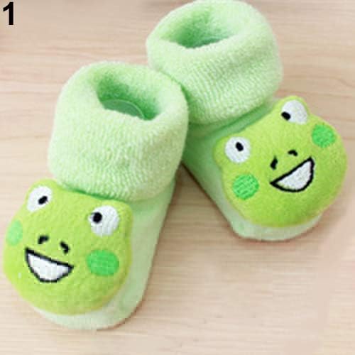 zmigrapddn Anti Slip Infant Newborn Shoes Animal Design Scok Cartoon Slippers Boots Socks for Baby Boy Girl