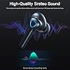 Motast-Wireless-Headphones-Wireless-Earbuds-with-CVC-80-Noise-Reduction-Bluetooth-50-Headphones-with-HD-HiFi-Stereo-IP7-Waterproof-Bluetooth-Earphones-Touch-Control-Built-in-Mic-30H-Playtime Wireless Earbuds, Wireless Headphones Sport Bluetooth 5.1 Headphones In Ear with Mic, IP7 Waterproof Wireless Earphones…