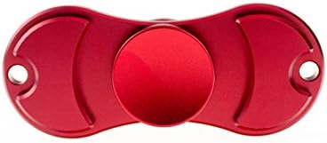 Fidget Spinner Toy EDC ADHD Focus Ultra Durable High Speed Fingertip Gyro (L RED)