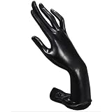Elegant Mannequin Hand Up Jewelry Display (Black)