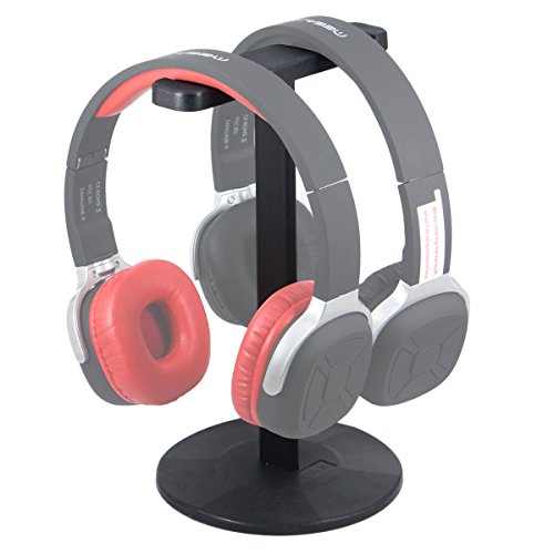 Headphone Stand Holder, Meeaja Double Hanging Universal Aluminum Alloy