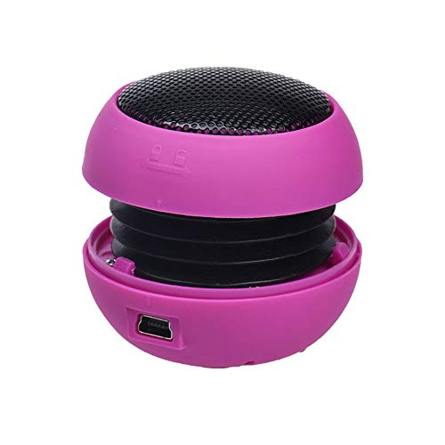 image for Huangou ❤ Mini Speaker ❤ Mini Portable Hamburger Speaker Amplifier