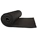 Foam Sleeping Pad - Lightweight 0.5-Inch Mat for Camping, Cots, Tents, Backpacking, and Yoga - Non-Slip and Waterproof with Handle by Wakeman (Black)