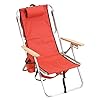 rio beach face opening sunbed high seat beach chair & lounger