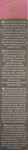 Dermacol Make-up Cover - Waterproof Hypoallergenic Foundation 30g 100% Original Guaranteed from Authorized Stockists (209)