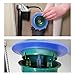 Hibbent 6 Pack Toilet Flush Valve Seal, Upgraded Silicone Material Specific fit for American Standard & Eljer-Compatible with 7301111-0070A, Flush Valve Seal Kit Replacements with O Ring