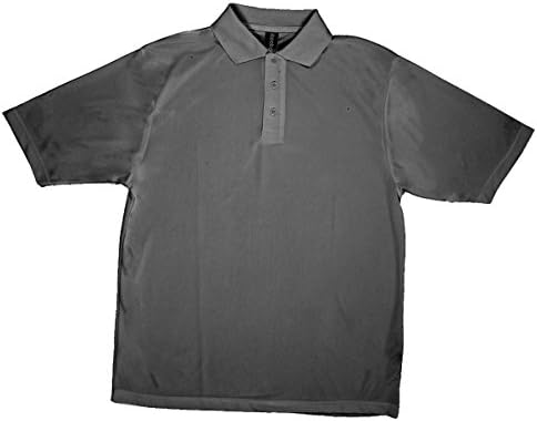 Reebok Men's Playdry X-Treme Performance Polo_Graphite_Xx-Large