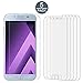 Samsung Galaxy A5 2017 Screen Protector Film, [5 Pack] Tonvizern High Defintion Ultra Clear Screen Protector for Galaxy A5 2017 [Not Glass]