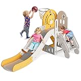 BIERUM 5 in 1 Toddler Slide, Slide for Toddlers Age