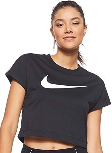 gray nike crop top
