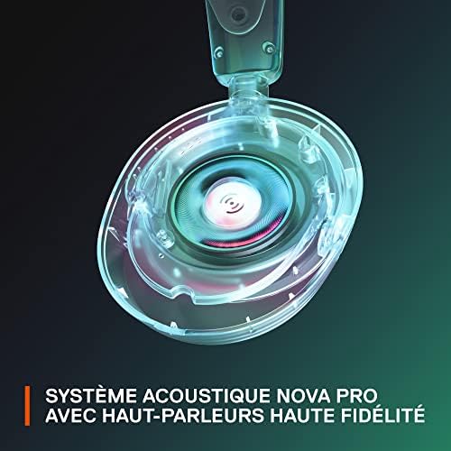 Arctis Nova 1X - Casque de jeu multi-système — Hi-Fi avec pilotes — Son Spatial à 360° — Coussinets d’Oreille à Mousse à Mémoire — Microphone antibruit — Xbox, PS5, PS4, PC, Switch - Blanc