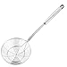 Tenta tenta kitchen Solid Stainless Steel Spider Strainer Skimmer Ladle for Cooking and Frying, Kitchen Utensils Wire Strainer Pasta Strainer Spoon. (7 inch 1pc)