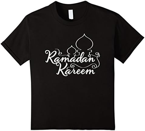 Kids Ramadan Kareem Funny T-Shirt 4 Black