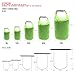 ioutdoor Dry Bag 5L/10L/20L/40L/70L, Ultra Lightweight Airtight Waterproof Bags, Roll Top Dry Sacks Great for Kayaking Rafting Hiking Swimming Camping Boating Water Sports(Green, 70L)