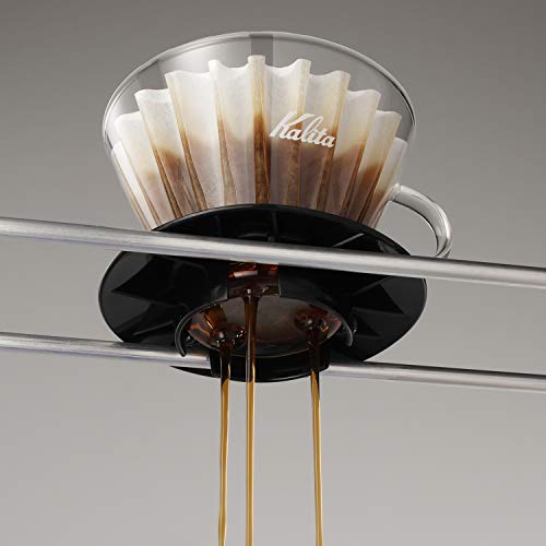 Kalita Wave Pour Over Coffee Dripper, Size 185 , Makes 1626oz, Single