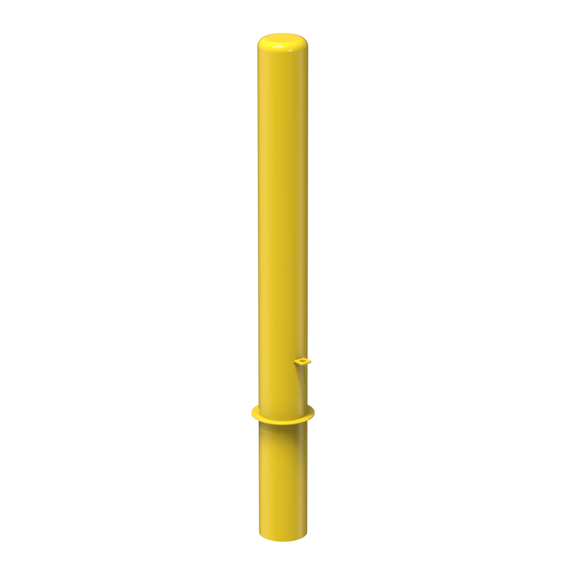 Photo 1 of Trafford Industrial Removable Bollard with Embedment Sleeve (6"x36") Secure and Flexible Traffic Control Solution