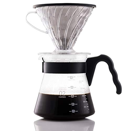 Pour Over Coffee Filter Metal Coffee Filter Paperless Stainless