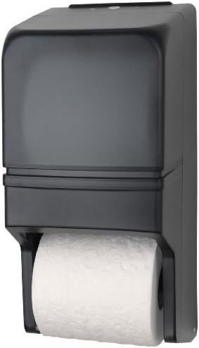Palmer Fixture Rd002501 Tworoll Standard Tissue Dispenser Dark Translucent