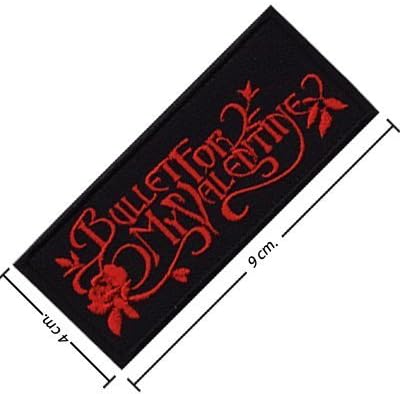 Bullet for My Valentine Patch Music Band Logo I Embroidered Iron on Patches