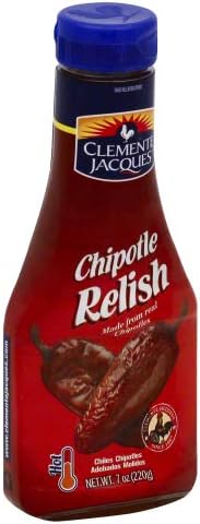 Clemente Jacques Chipotle Relish Pepper 7 OZ (Pack of 1)