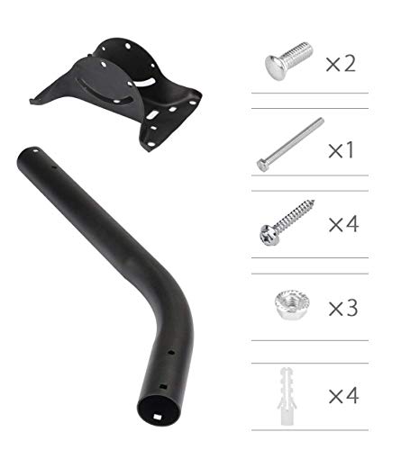 [2 Pack] Adjustable Attic Antenna Mount Pole, Esky Outdoor TV Antenna Universal Mount Brackets - Thumbnail 4