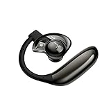 AMINY Bluetooth Headset UFO with Activate SIRI 200 Hours Standby Time Bluetooth 4.1 Earpiece with Microphone Noise Canceling Wireless Handsfree Headsets for iPhone Android Bluetooth Devices(black)