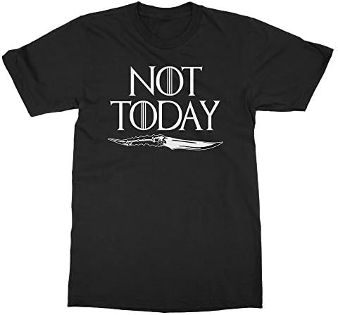Not Today Unisex Arya Shirt GOT Thrones Tee Final Season Game TV T-Shirt