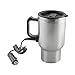 vinmax Stainless Steel Travel Coffee Mug Cup Vacuum Insulated Travel Mugs for Heating Water, Coffee, Milk and Tea, 12V,16 Ounce