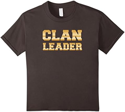 Kids Clan Leader - Clash On Shirts 10 Asphalt