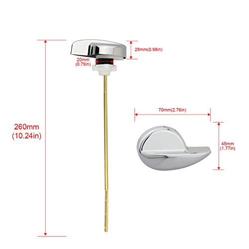 Owfeel Toilet Handle Replacement Universal Toilet Tank Flush Lever