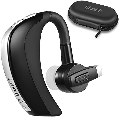 Bluetooth Headset Wireless Earpiece with Mic, Hands Free for Driving - Compatible with iPhone Android Samsung Cell Phones