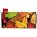 Wamika Autumn Fall Leaf Sunflower Mailbox Cover Magnetic Standard Size,Tropical Summer Palm Colorful Floral Letter Post Box Cover Wrap Decoration Welcome Home Garden Outdoor 21