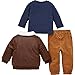 Little Me Kids 3-Piece Set ~ Kids Clothing Back to School Sets ~ (12m, Aviator)