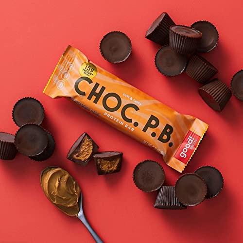 good! Snacks Vegan 4 Flavor Variety Pack Protein Bars Gluten Free, Plant Based, Low Sugar