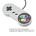 CC&SS 2 Pack USB Controller for Super Nintendo, SNES Retro Famicom Game Gaming Joypad Gamepad for Windows PC MAC Linux Android Raspberry Pi (Multicolored)thumb 1