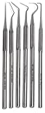 Set of 6 Stainless Steel Single Ended High