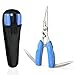 Booms Fishing F1 Fishing Pliers Hook Remover Fishing Multi Tool with Sheath Blue