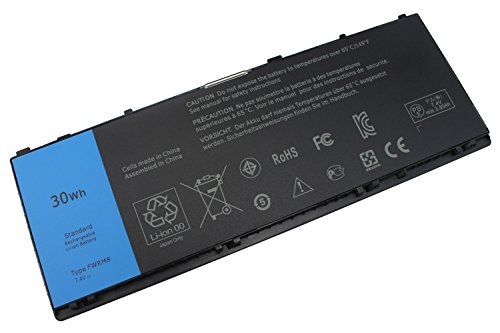 ROCKETY FWRM8 Battery for Dell Latitude 10 ST2 10 st2e Series C1H8N FWRMS CT4V5 KY1TV PPNPH 1VH6G 1XP35 YCFRN KY1TV 312-1412 312-1423 Black (7.4V 30WH 2 Cells)-18 Months Warrnty