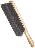 Weiler 44354 Counter Duster, Flagged Silver Polystyrene Fill, Wood Block, 8" Brush Length