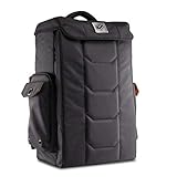 Gruv Gear Stadium Bag Slim Flight-Smart Tech Backpack, Black