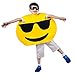 Child Unisex Emoticon Costumes Sunglass One Size