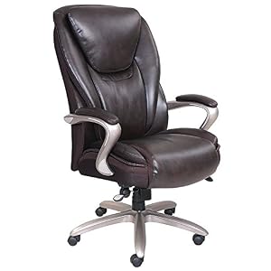 Serta Smart Layers Hensley Big and Tall Executive Chair, Brown