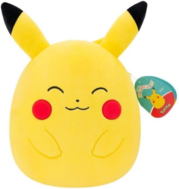 Squishmallows Original 10-Inch Pikachu Pokémon Plush - Ultrasoft Official Jazwares Plush