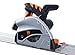 WEN 36055 9-Amp Plunge Cut Circular Track Saw with 2 Guide Rails
