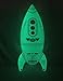 Jet Creations Inflatable NASA Blow up Educational Space Rocket Ship Glow in The Dark Birthday Party Toy Supplies for Kids, School, Events, 30 inches Tall