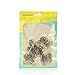 Homemaxs Ornament Hooks Christmas Ornament Hangers 2 Inch S Hooks Christmas Tree Hanger for Christmas Decorations 100 Pack, Silver
