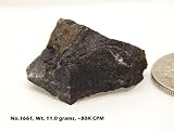 Rare earth, uranium ore in metamorphic rock, radioactive test source for Geiger counter & radiation detector!