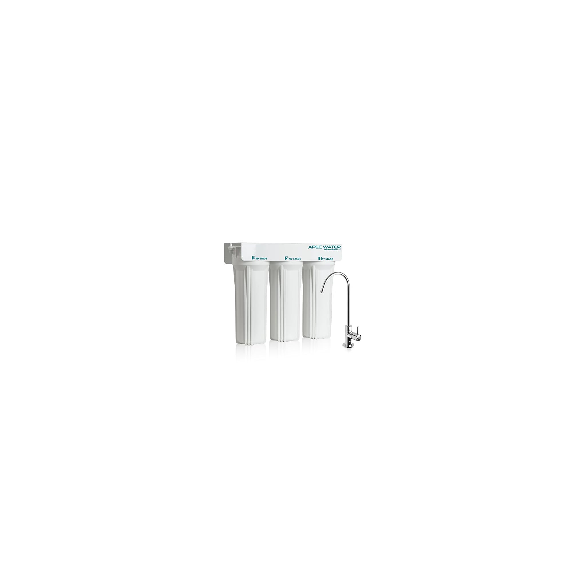 APEC Water Systems WFS1000 3 Stage UnderSink Water Filter System